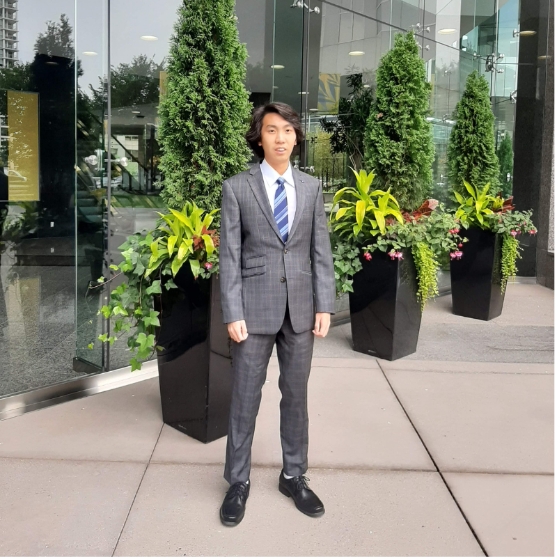 Henry Tsang, Calgary SEO consultant, in downtown Calgary