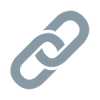grey chain link icon