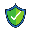 security shield checkmark logo